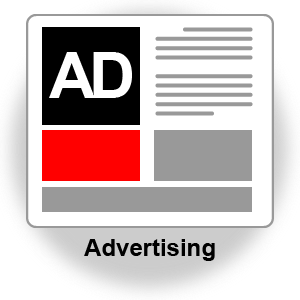 Advertising icon