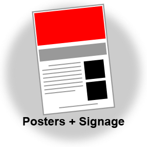 Poster Signage icon